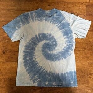 Gap blue tie-dye cotton t-shirt